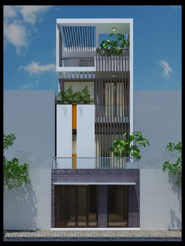 Bản thiết kế nhà phố của chị Quỳnh Như - Xuân Phương, Hà Nội